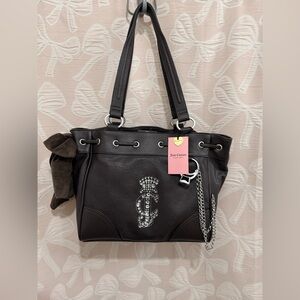 Juicy Couture Daydreamer brown Handbag with Chain Detail